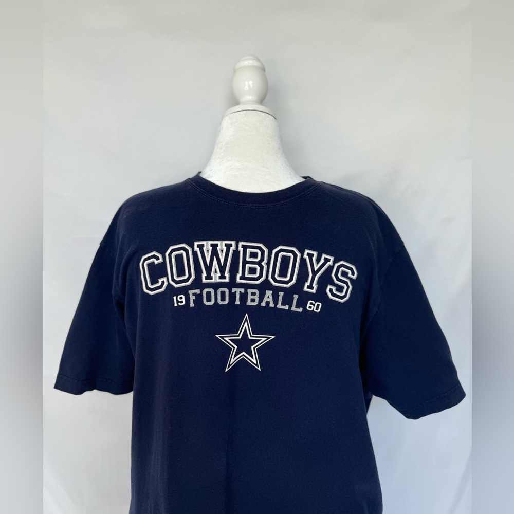 NFL Dallas Cowboys Football Logo Tee - Picture 2 of 7